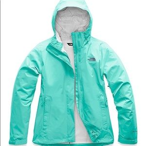 Teal North Face Rain Jacket (Women’s Small)